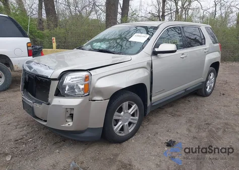 2014 GMC Terrain Sle-1 из США, поврежденный, VIN 2GKALMEK8E6131127